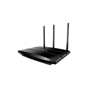 Router inalámbrico AC 1750 doble banda 1 puerto WAN 10/100/1000 Mbps Y  4 puertos LAN 10/100/1000 Mbps, 2 puertos USB 2.0