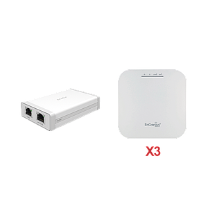 Paquete de 3 Puntos de Acceso Wi-Fi 6 EWS357AP  + 1 Controlador SKYKEY-1 ¨Sin Costo¨para la Gestión Local o Remota de  Hasta 100 Puntos de Acceso EnGenius