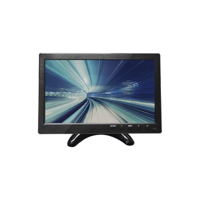 Monitor 10.1&quot; ideal para colocar en vehículos o realizar pruebas de CCTV / Entradas de video HDMI, VGA y RCA