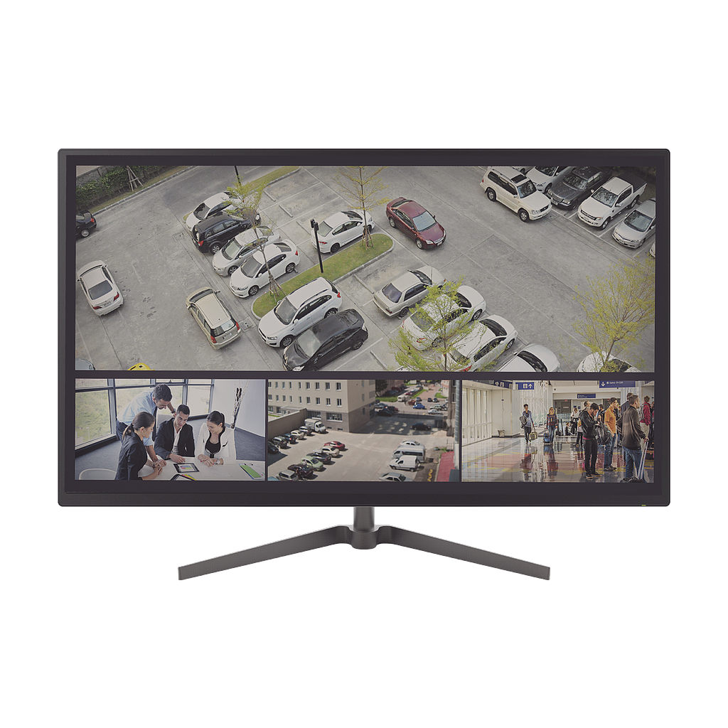 Monitor LED Full HD de 32&quot; / Ideal para Videovigilancia / Uso 24-7 / Entrada HDMI-VGA / Compatible con Montaje VESA