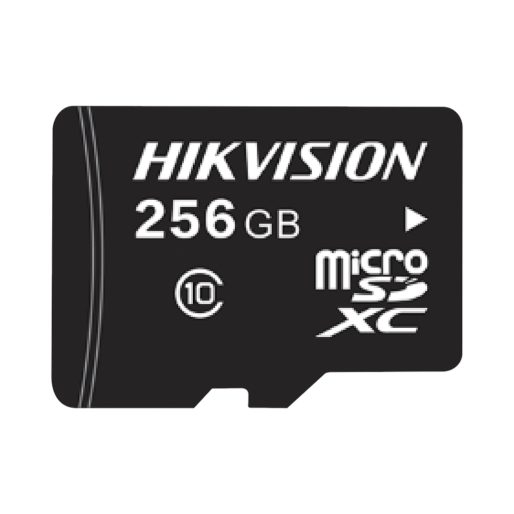 Memoria Micro SD / Clase 10 de 256 GB / Especializada Para Videovigilancia / Compatible con cámaras HIKVISION