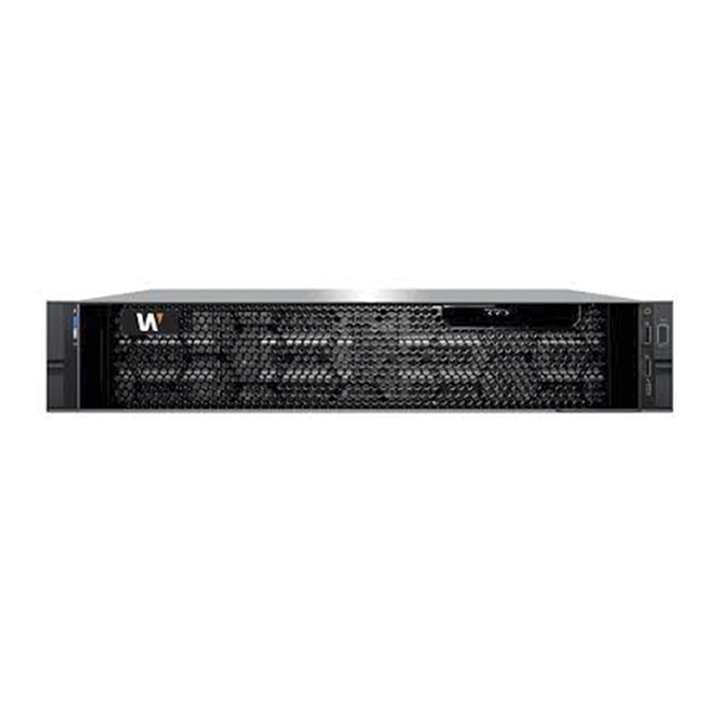 NVR Wisenet WAVE basada en Windows Server 2016 / Montable en Rack 2U / Incluye licencia WAVE-PRO-04 / 470 Mbps throughput / Incluye 16 TB para almacenamiento