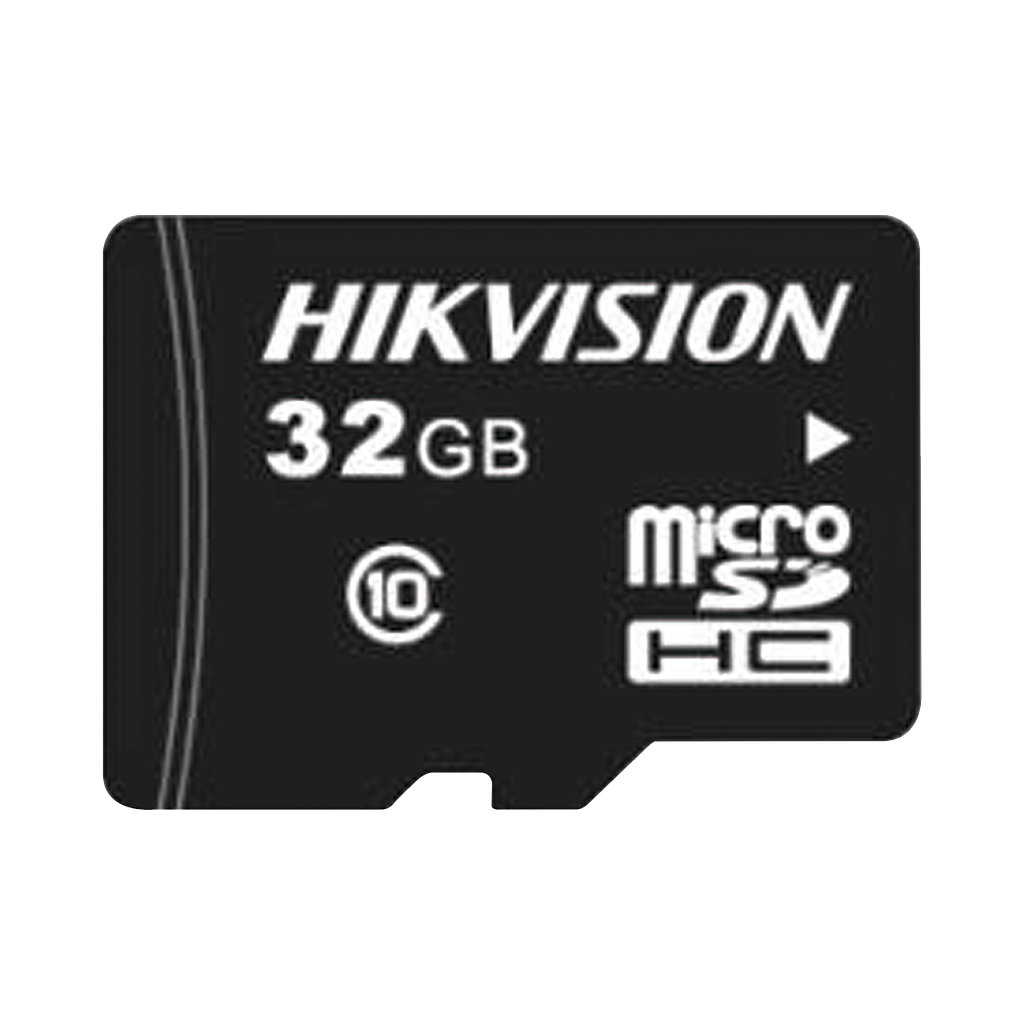 Memoria Micro SD / Clase 10 de 32 GB / Especializada Para Videovigilancia / Compatibles con cámaras HIKVISION