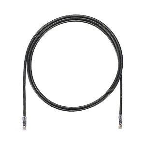 Cable de Parcheo UTP, Cat6A, 24 AWG, CM, Color Negro, 5ft