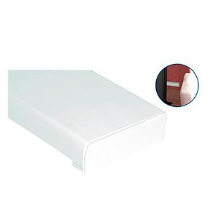 Tapa final de color blanco de PVC auto extinguible,  para canaleta TMK2560 (5490-02001)