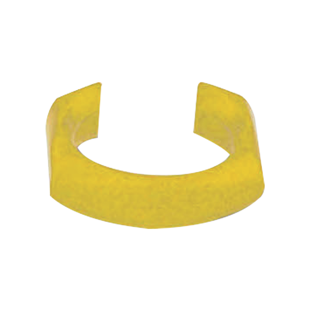 Clip de identificación para Patch Cord Siemon, Color Amarillo, Bolsa con 25 piezas