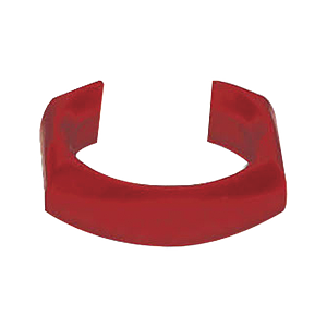 Clip de identificación para Patch Cord Siemon, Color Rojo, Bolsa con 25 piezas