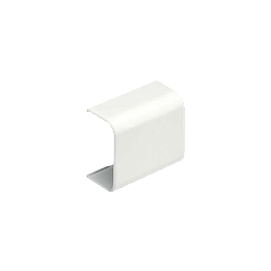 Unión recta, para uso con canaleta LD5, material ABS, Color Blanco Mate