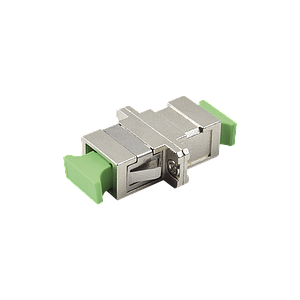Módulo acoplador de fibra óptica simplex SC/APC a SC/APC compatible con fibra Monomodo