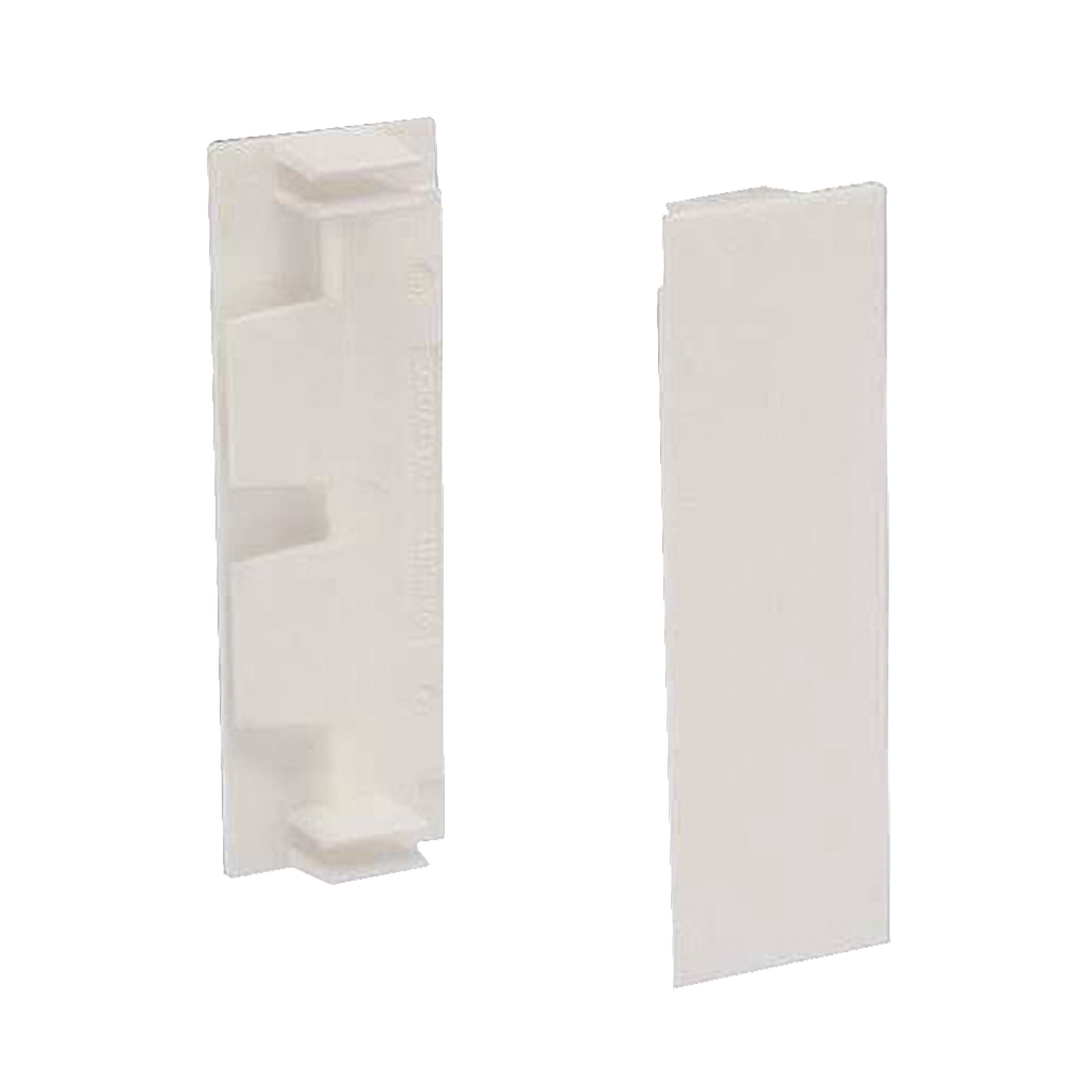 Unión recta de tapa, para uso con canaleta T70, Material PVC Rígido, Color Blanco Mate