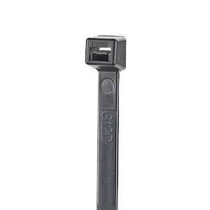 Cincho de Nylon 6.6 StrongHold™, de 160mm de largo, Color Negro, Exterior Resistente a Rayos UV, Paquete de 100pz