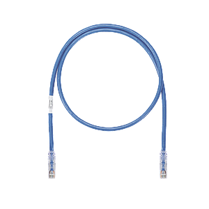 Cable de Parcheo UTP, Cat6A, 26 AWG, CM, Color Azul, 10ft