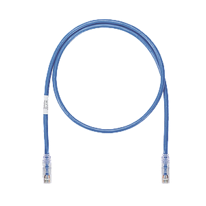 Cable de Parcheo UTP, Cat6A, 26 AWG, CM, Color Azul, 3ft