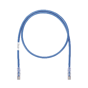 Cable de Parcheo UTP, Cat6A, 26 AWG, CM, Color Azul, 5ft