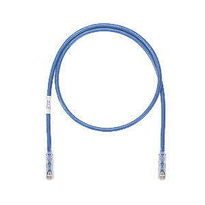 Cable de Parcheo UTP, Cat6A, 26 AWG, CM, Color Azul, 7ft