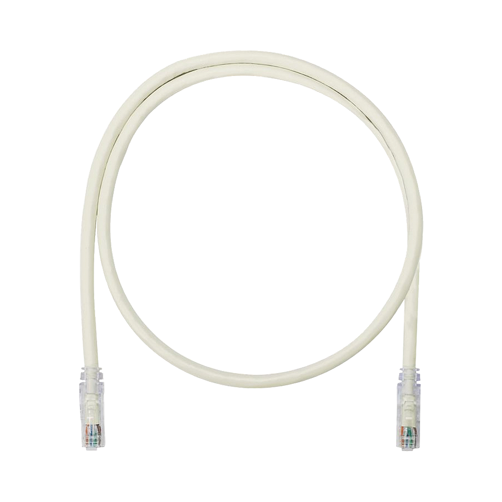Cable de Parcheo UTP, Cat6A, 24 AWG, CM, Color Blanco, 5ft