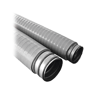 Tubo Flexible tipo Liquidtight de 1/2" (13 mm). Acero + PVC. Rollo de 50 Metros.
