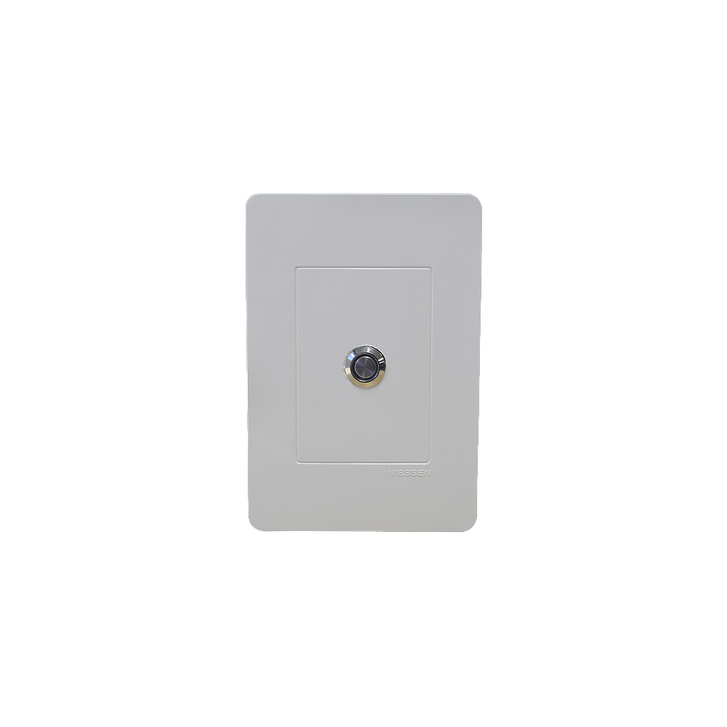 Botón de Salida Iluminado / Función de esclusa integrada / Instalación en caja estándar