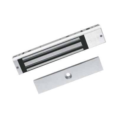 Chapa Magnética de 600 Lbs (280 Kg) / Sensor de Estado de la Placa / Certificado CE /  Para Uso en Interior / Indicador LED / Magnetismo Anti-residual