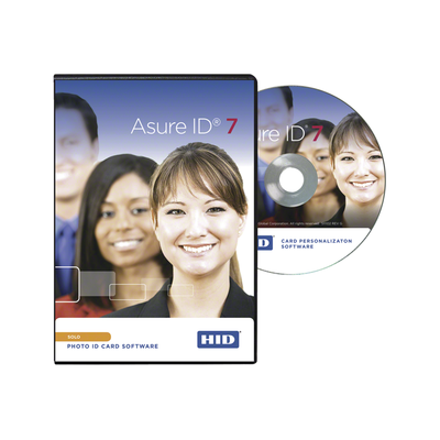 Software Asure ID versión SOLO / Compatible con impresoras HID / Gestión Básica de Credenciales