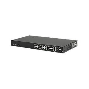 Switch EdgeMAX administrable de 24 puertos Gigabit + 2 Puertos SFP Gigabit