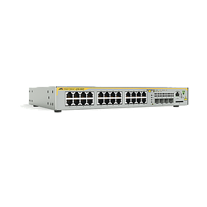 Switch Administrable Capa 3, 24 puertos 10/100/1000 Mbps + 4 puertos SFP Gigabit