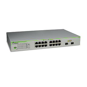 Switch Gigabit WebSmart de 16 puertos 10/100/1000 Mbps (2 x Combo) + 2 puertos gigabit SFP (Combo)