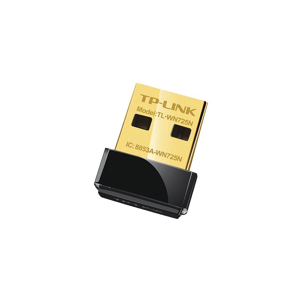 Adaptador USB  Nano inalámbrico N 150 Mbps 2.4 GHz con 1 antena interna