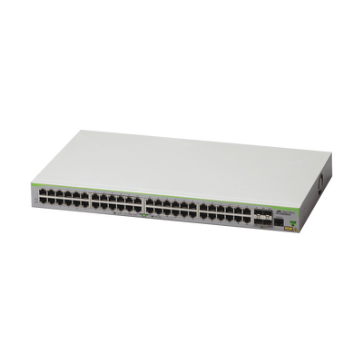 Switch Administrable CentreCOM FS980M, Capa 3 de 48 Puertos 10/100 Mbps + 4 puertos SFP