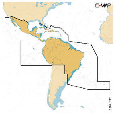 C-MAP M-SA-T-101-D-MS