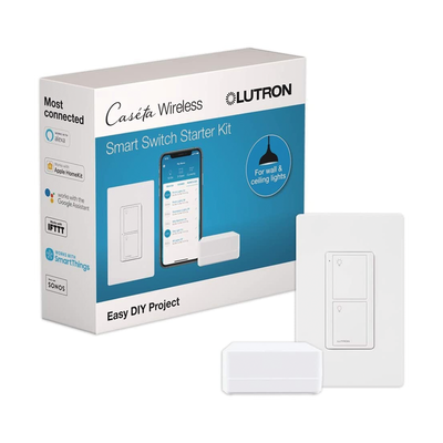 LUTRON CASETA WIRELESS PBDGPKG1WS