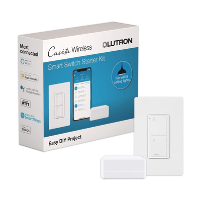 LUTRON CASETA WIRELESS PBDGPKG1WS