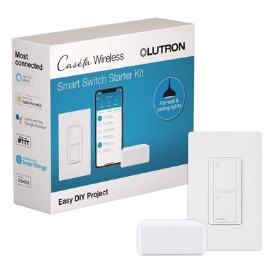 LUTRON CASETA WIRELESS PBDGPKG1WS