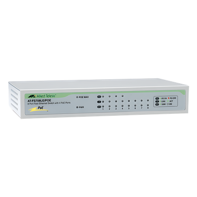 ALLIED TELESIS AT-FS708LE/POE-10