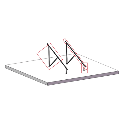 EPCOM POWERLINE LEGSGM012X2ST