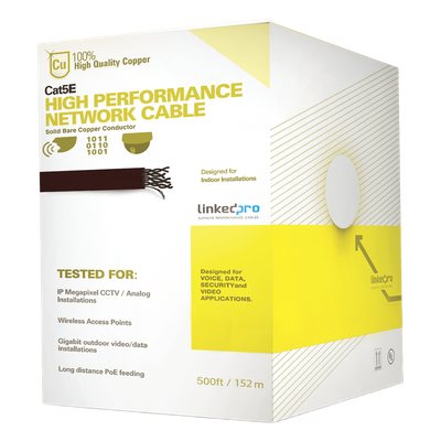 LINKEDPRO BY EPCOM PRO-CAT-5E-W/500
