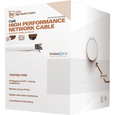 LINKEDPRO BY EPCOM PRO-CAT-6-PLUS-W/500-V2
