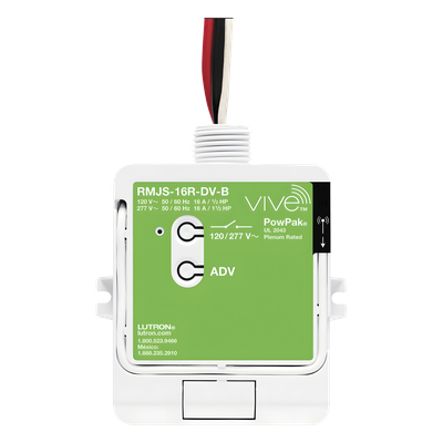 LUTRON ELECTRONICS RMJS16RDVB
