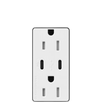 LUTRON ELECTRONICS CAR15CCTRWH