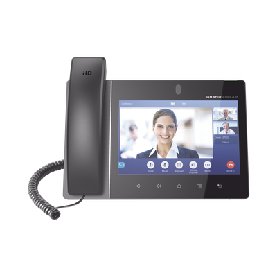 Video teléfono IP  empresarial Android con pantalla táctil (1280x800) hasta 16 líneas y 16 cuentas SIP