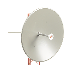 Antena direccional, Ganancia de 36 dBi, rango de frecuencia (4.9 - 6.5 GHz), Conectores N-hembra, Polarización doble, incluye montaje para torre o mástil