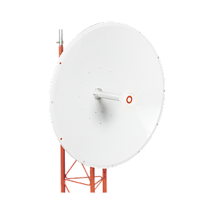 Antena direccional, Ganancia de 34 dBi, rango de frecuencia (4.9 - 6.5 GHz), Conectores N-hembra, Polarización doble, incluye montaje para torre o mástil