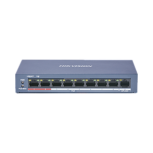Switch PoE+ / 250m PoE Larga Distancia / 8 puertos Fast Ethernet 10/100 Mbps 802.3af/at (30W) +1 puerto 100 Mbps