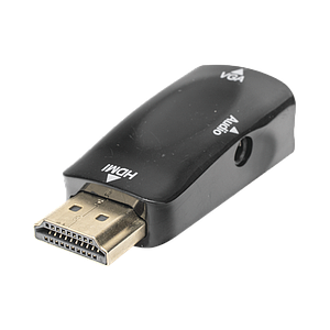 Adaptador HDMI a VGA chapado en níquel