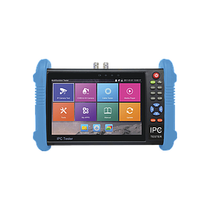 Probador de Vídeo Android con Pantalla LCD de 7" para IP ONVIF / HD-TVI (8MP), HD-CVI (8MP) y AHD (5MP) / Wi-Fi, Scanner IP, WiFi, entrada HDMI