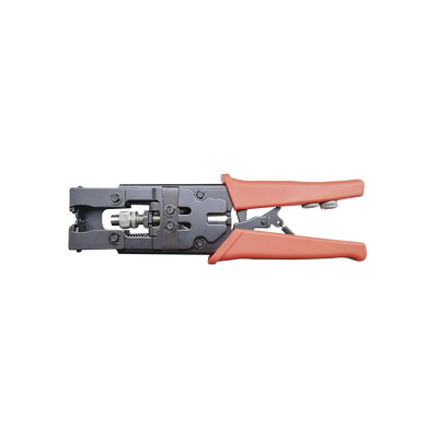Pinzas para Instalar Conectores a Prueba de Agua, Tipo Compresión de F ó BNC, en Cables RG-59 (4C), RG-6 (5C), RG-58 (3C) ó RG-11.
