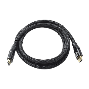 Cable HDMI versión 2.0 redondo de 1.8m ( 5.9 ft ) optimizado para resolución 4K ULTRA HD
