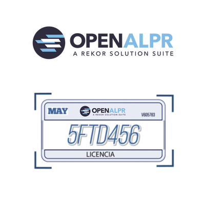 Licencia anual de mantenimiento y actualización de software OpenALPR / por cámara