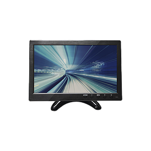 Monitor 10.1" ideal para colocar en vehículos o realizar pruebas de CCTV / Entradas de video HDMI, VGA y RCA