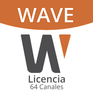 Licencia Wisenet Wave Para 64 Canales  de Grabador Hanwha